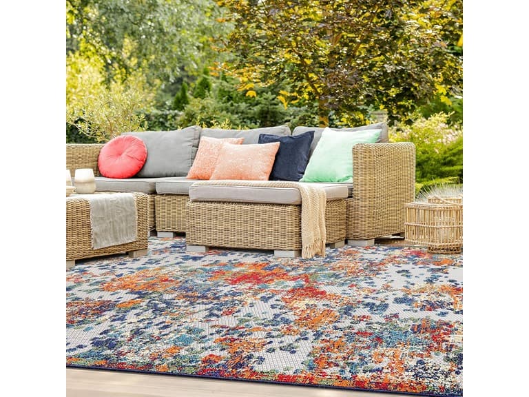 Superior Indoor Outdoor Area Rug Kalina Collection