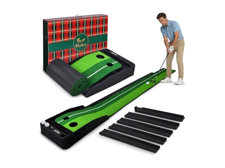 Automatic Ball Return Golf Putting Mat