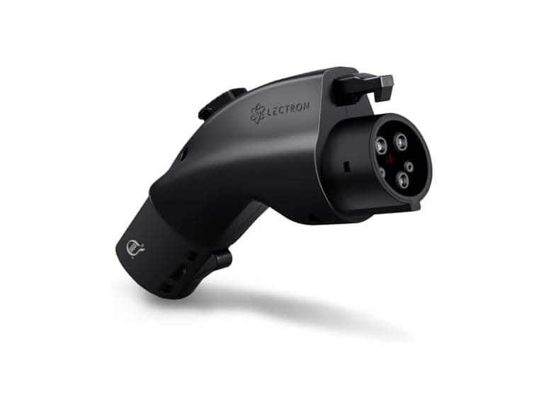 Lectron For J1772 EVs Tesla to J1772 Adapter Blk