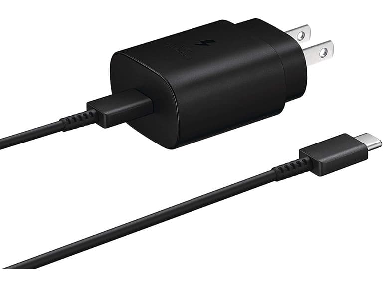 (2 PACK) Samsung 25W USB-C Fast Charger + Cable