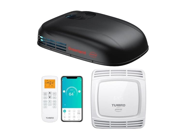 TURBRO Greenland GL14V 14KBTU Inverter RVAC Black