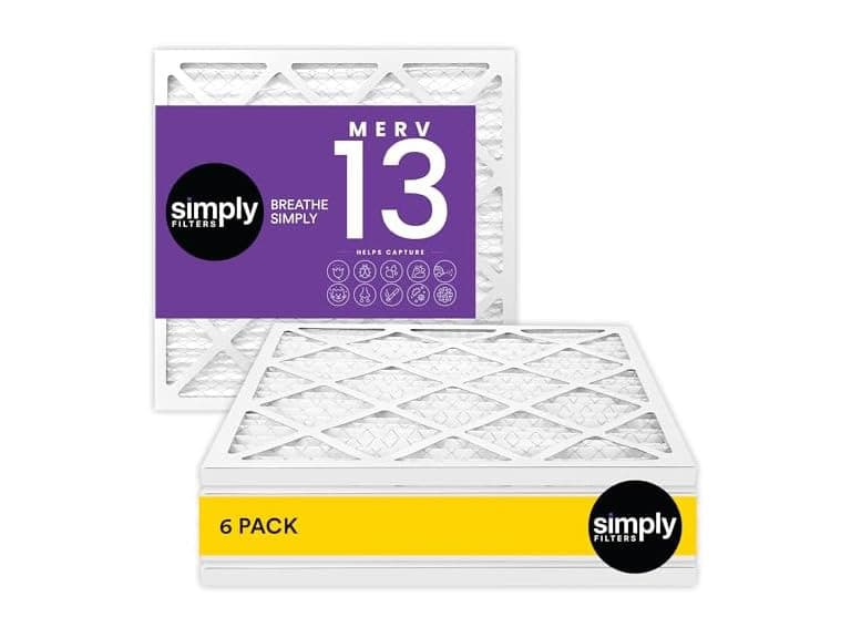 Simply Air Filter, Merv 13, MPR 1500, 6 Pack