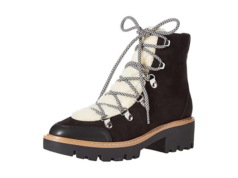 The Drop Women's Caleb Shearling Hiking Boot