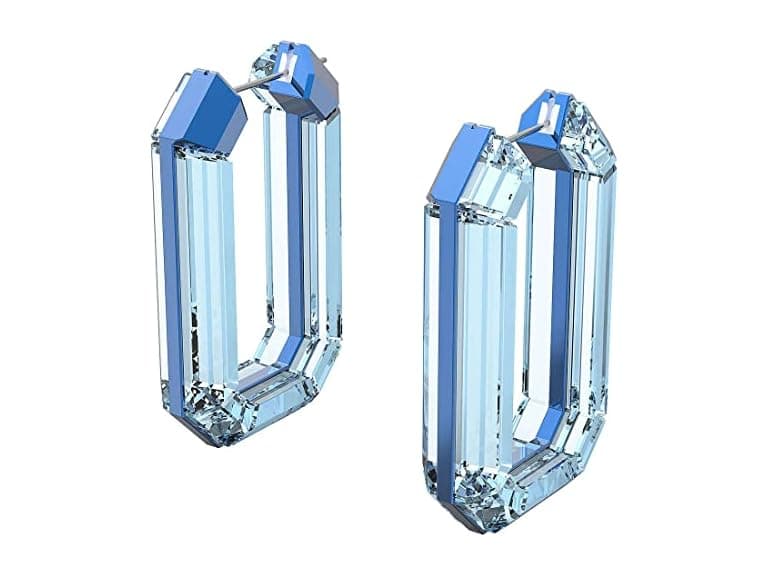 SWAROVSKI Lucent hoop earrings