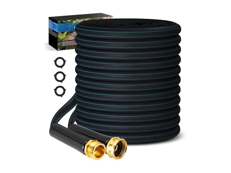 CXEZSIK 50ft Lightweight Garden Hose