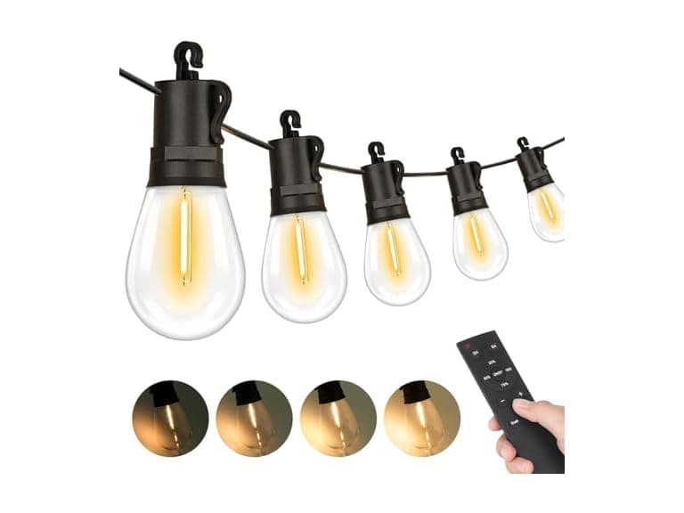 LED String Lights 50FT Remote S14