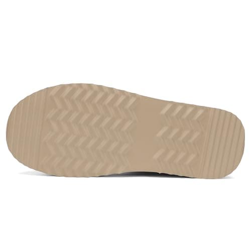 AoSiFu Platform Mini Boots for Women Genuine Suede Leather Classic Winter Ankle Snow Boots with Comfortable Memory Foam Insole Water Resistant Lightweight Anti-Slip Outsole for Outdoor Indoor - Thumbnail 6