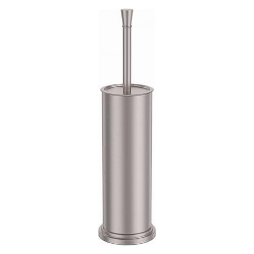 Toilet Brush and Holder Set：304 Stainless Steel Heavy Duty Toilet Bowl Brush，Removable Inner Bowl and Splash Protection，Bathroom Toilet Brush-Dense Bristles for Through Cleaning - Image 1