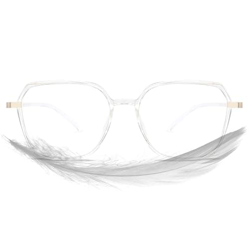 ROCKNIGHT ARROWING Computer Glasses Blue Light Blocking Video Transparent Frame - Image 1