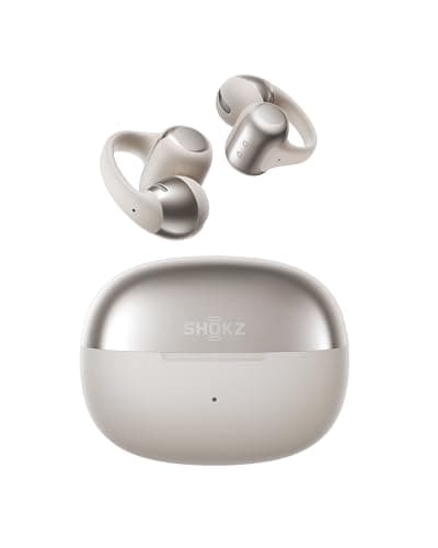 SHOKZ OpenDots ONE-Open-Ear Headphones, Clip-On Earbuds-Wireless Bluetooth Earbuds with Microphone-Secure, Lightweight, Comfort-Premium Dolby Audio-Water Resistant-Fast Charging-Up to 40 hrs Playtime - Image 1