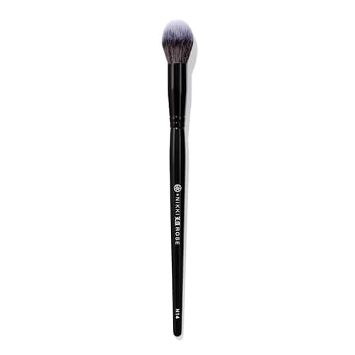 BK BEAUTY - NIKKI LA ROSE N14 PETITE PRECISION CONCEALER BRUSH - Multi-Tasking Tapered Makeup Brush for Under-Eye, Concealer, Powder, & Small Areas