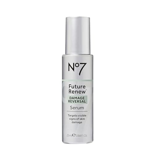 No7 Future Renew Damage Reversal Anti Aging Serum for Face - Face Serum for Women with Peptides to Support Skin Repair - Helps Reduce Fine Lines, Wrinkles, Dryness & Uneven Tone (0.84 Fl oz) - Image 1