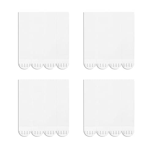 Karsbarwe 48 Pack Large Replacement Adhesive Strips Refill, Poster Strips, Damage-Free Hanging Strips for Wall Hooks, No Tools Removable Sticky Strips for Home, Office, and Dorm Decor, White Adhesive - Image 1