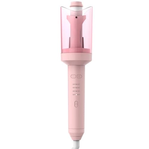 Automatic Rotating Curling Iron 1 Inch Automatic Hair Curler Dual Voltage Portable for Worldwide Travel Hair Curling Wand for Long Hair Easy to Use Ceramic Anti-Scald Tangle-Free for All Hair Types - Image 1