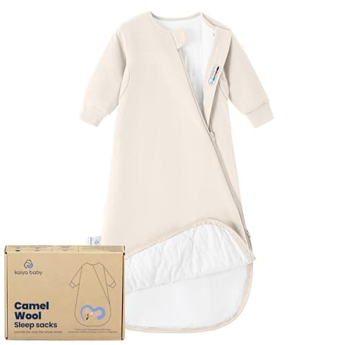 Unisex Sleeping Bag for Babies and Toddlers 1.0 Tog Sleep Sack 6-18 Months, Newborn Sleep Sack, Wearable Blanket Baby, One Piece Long Sleeves, Gifts for Baby - Image 1