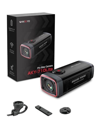 AKEEYO AKY-710Lite 2K30FPS WiFi Action Camera with Ultra HD,Motorcycle Camera/Bike Camera IP66 Waterproof with Loop & Emergency Recording, Parking Monitor,Rechargeable,7.5 Hours Extended Battery - Image 1