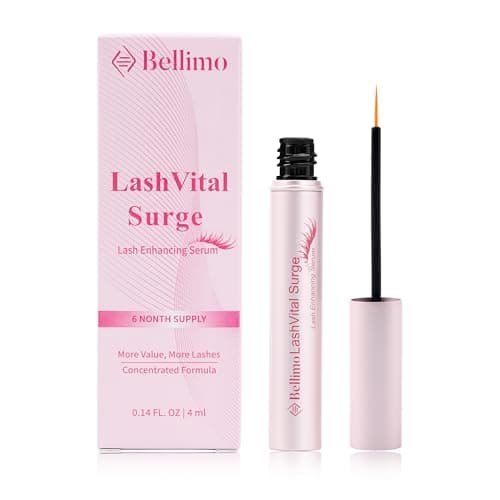 Lash Serum - Eyelash Serum for Thicker, Longer Eyelashes and Eyebrows with Natural Formula, Lashes Moisturization & Hydration, and Leak-Proof Design, for All Skin Types, 4ml - Image 1