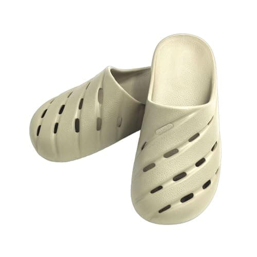 PXPUIQ Clog for Women Men, Lightweight Breathable Casual Sandals Indoor Outdoor, Closed Toe Summer Garden Slippers - Image 1