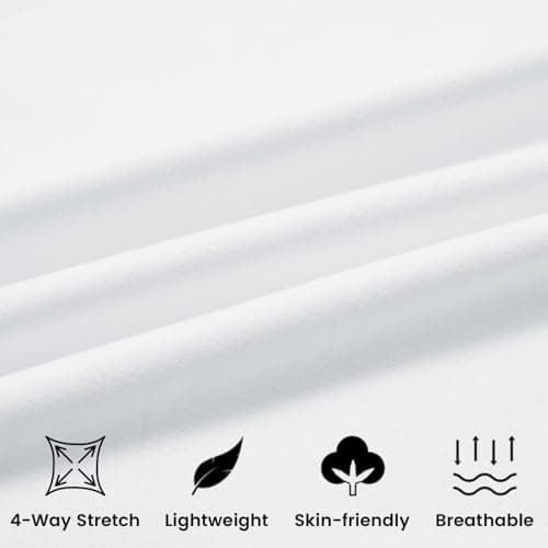 M MAELREG Hooded Sweatshirts for Men Breathable Lightweight Performance Heather Golf Pullover Hoodies With Pockets - Thumbnail 5