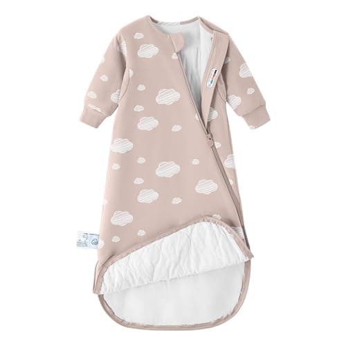kaiya baby Unisex Sleeping Bag for Babies and Toddlers 3.5 Tog Sleep Sack 0-6 Months, Long Sleeve Sleep Sack, Wearable Blanket Baby, One Piece with Sleeves, Gifts for Toddler - Image 1
