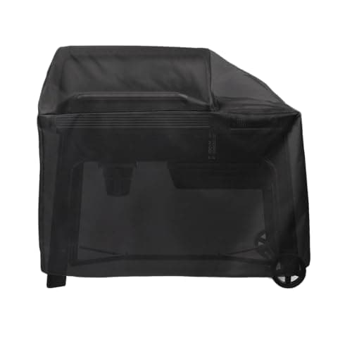 Fizentia Grill Cover for Traeger Grills,600D Waterproof Cover for Woodridge Electric Wood Pellet Grill and Smoker,Heavy Duty Outdoor Wood Pellet Smoker Covers for Woodridge (Large-50x27x46in) - Image 1