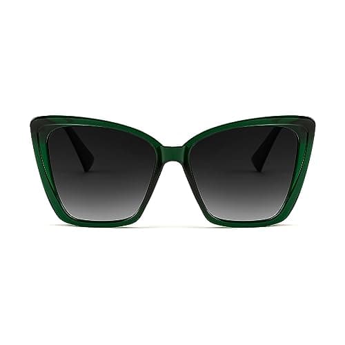 FEISEDY Trendy Polarized Women Sunglasses, Retro Womens Square Cat Eye Sun Glasses B4134 - Thumbnail 2