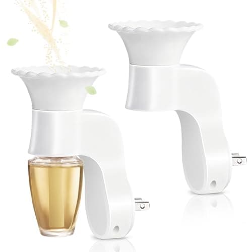 SCENTORINI Wall Fragrance Plug in, WallFlower Plug in Compatible with Bath and Body Works WallFlower Refills, ETL Certified, Essential Oil Diffuser Plugin for Home, Room, Office, 2 Pack - Image 1