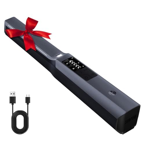 SUNPOW Metal Detector Pinpointer Rechargeable with LCD Screen – Adjustable Sensitivity, 4 Modes, IP68 Waterproof Handheld Metal Detector Wand for Adults & Kids – GD01 - Image 1