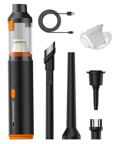 Nimbelephant Car Vacuum 19000Pa Powerful Suction, Cordless Handheld Vacuum Blowing & Inflating, Portable Hand Held Mini Vacuum Cleaner Rechargeable for Car, Home & Office - Image 1