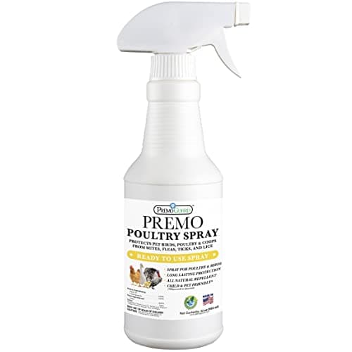 Premo Guard Poultry Spray - 32 oz - Kill Scaly Leg, Mites, Fleas, Lice, & Other Pest on Chickens and in Coops - Natural Plant Based Oils for Control, & Prevention - Family Safe with No Egg Withdrawl - Image 1