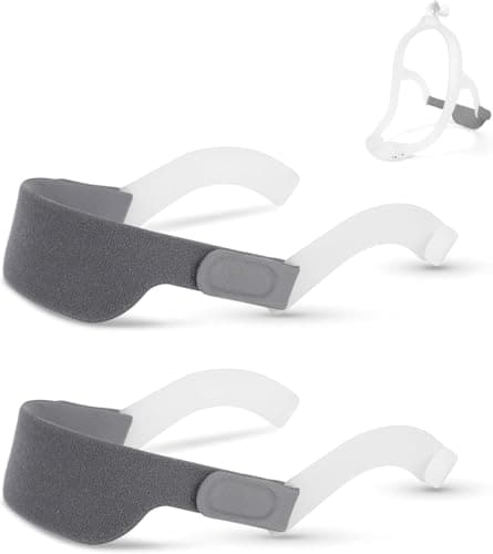 2-Pack Replacement Headgear Compatible with DreamWear Nasal & Pillow Masks, Adjustable and Soft, Replacement Headgear Strap with Arms for DreamWear, High Elastic CPAP Headgear Supplies - Image 1