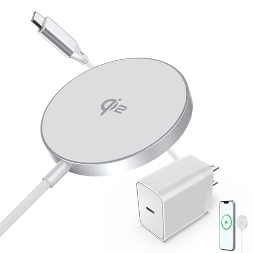 15W iPhone Magnetic Charger with 25W PD Adapter,for Apple Magsafe Charger Qi2 Certified,with Wireless Charger iPhone 17/16/15/14/13/12 All Series - Image 1