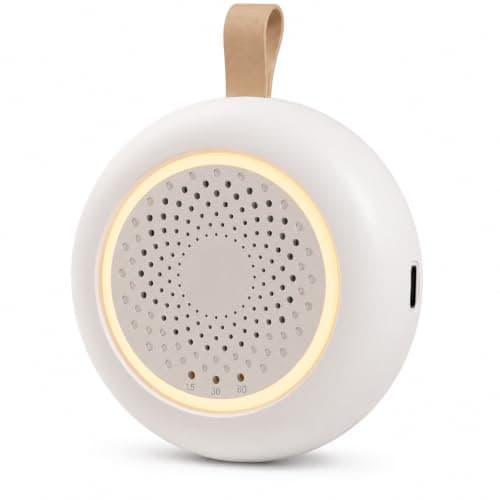 Portable White Noise Machine for Baby, 24 Nursery Sleep Sounds, Night Light