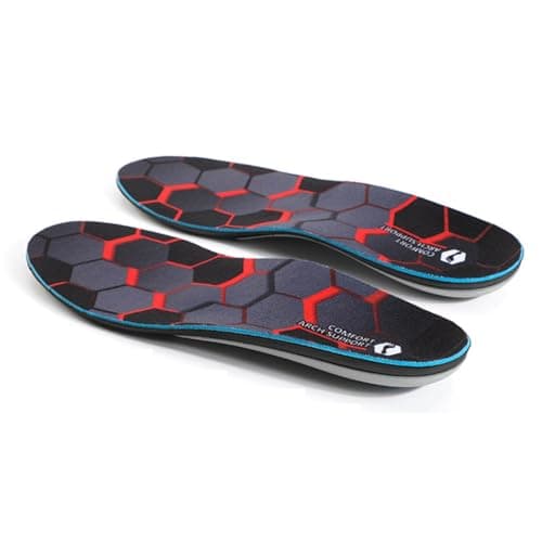 XINIFOOT High Arch Support Insoles, Orthotics Running Insoles for Arch Pain - Pronation - Metatarsalgia Pain Relief, Plantar Fasciitis Shoe Inserts for Women (Red 1 Pair) - Image 1