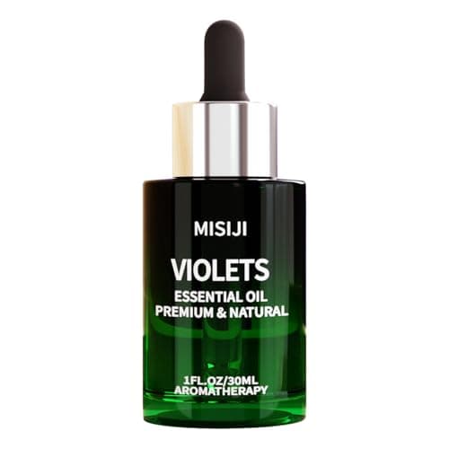MISIJI Hand Picking Violet Essential Oils-Essential Oils for Diffuser for Home,Diffuser Oils Scents for Aromatherapy,Laundry,Candle&Soap Making,Humidifiers 1 FL.OZ - Image 1
