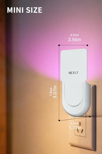 NEXLY MK030 Fly Trap Indoor Plug in Fruit Fly Mosquito Killer Glue Traps Gnat Zapper Catcher for Indoors Night Light Flying Trap Zappers for Home Bedroom Living Room Kitchen Basement - Thumbnail 2