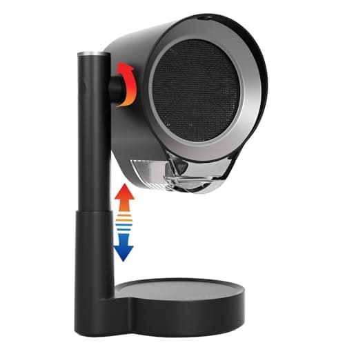 Portable Range Hood, Portable Kitchen Exhaust Fan with 3 Speeds, Desktop Range Hood with Telescoping Height, Low Noise, Large-Caliber Aluminum Filter &Oil Cup for Indoor BBQ/Hot Pot/RV - Image 1