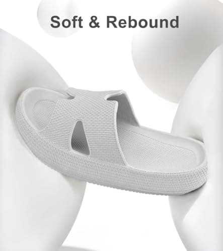 Haifago Cloud Recovery Sandals for Women Men, Cushion Pillow Slippers with Arch Support, Outdoor Beach Pool Platform Slip on Slide - Thumbnail 6