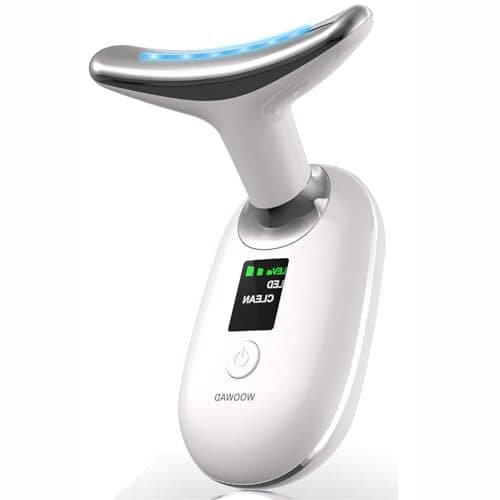 Facial Massager, Face Massager Tool,7 in 1 Face Sculpting Tool with Vibration and LED Lights for Face & Neck,Jawline Lifting Tighten Skin Care Tools Women Gifts - Image 1