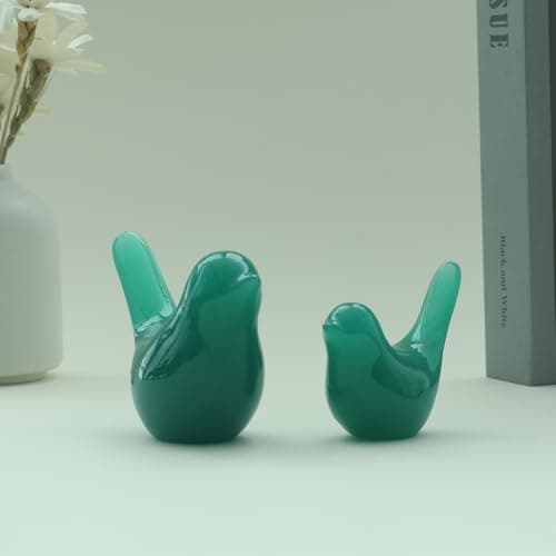 YeseeYe Birds Statues Home Decor Figurine Modern Style Sculpture Decorative Ornaments for Living Room, Bedroom, Office Desktop, Cabinets - Image 1