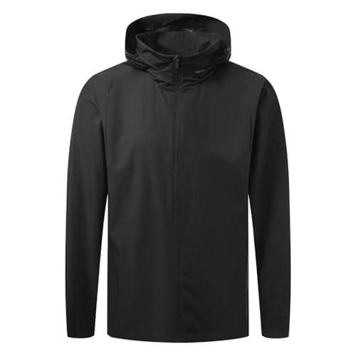 M MAELREG Mens Zip Up Hoodie Jacket Water Resistant Lightweight Windbreaker Jacket with Pockets for Golf Outdoor - Image 1