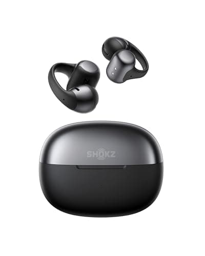 SHOKZ OpenDots ONE-Open-Ear Headphones, Clip-On Earbuds-Wireless Bluetooth Earbuds with Microphone-Secure, Lightweight, Comfort-Premium Dolby Audio-Water Resistant-Fast Charging-Up to 40 hrs Playtime - Image 1