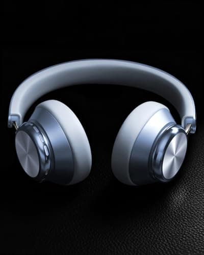 Wentronic Y03 Bluetooth Headphones Wireless Active Noise Cancelling Over Ear Headphones 48 Hours Playtime High Sound Quality 6 EQ Music Mode Headphones with Soft Ear Cushion - Blue - Thumbnail 6