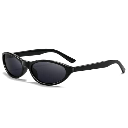 SUNGAIT Retro Oval Sunglasses for Women Lightweight Cat Eye Fashion UV400 Protection - Image 1
