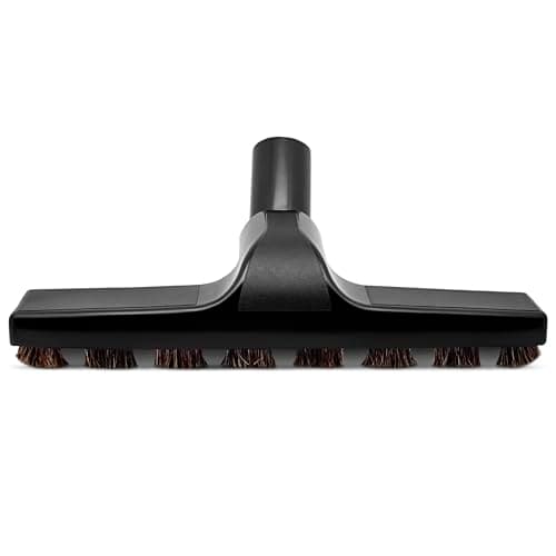 Horsehair Vacuum Brush Attachment - 1 1/4 Vacuum Floor Brush Attachment for Hardwood Floors with Soft Bristles - Gentle Cleaning | Rotates 360° | Ideal for Wood, Tile, and Smooth Surfaces - Image 1