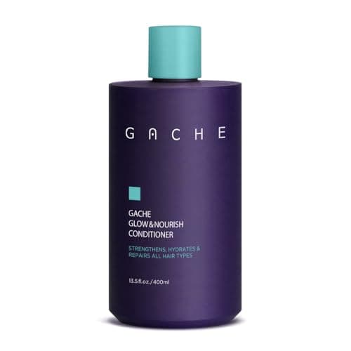 Gache GLOW & NOURISH CONDITIONER | Hydrates and Softens Hair while Adding Weightless Shine | Detangles, Good for All Hair Types,13.5 fl oz (400ml) - Image 1