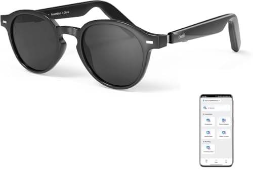 GetD 2026 New AI Glasses for Men & Women, Smart Sunglasses Powered by ChatGPT with 145-Language Translation, Bluetooth 5.4 Glasses, 11H Music/9H Call, UV400 & Polarized Lenses for Travel & Daily Use - Image 1