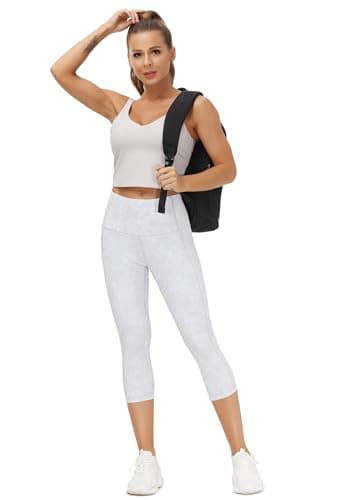 Women’s Longline Sports Bra Wirefree Padded Medium Support Yoga Bras Gym Running Workout Tank Tops (Light Grey, Small, s) - Thumbnail 4