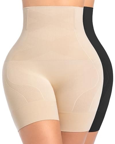 ForeverShaper Tummy Control Shapewear for Women Seamless High Waist Shaper Shorts Butt Lifting Thighs Slimmer for Under Dress - Image 1