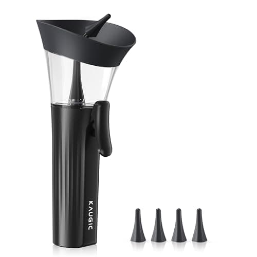 KAUGIC Earwax Removal Tools - One-Hand Ear Wax Removal Kit Manual Ear Irrigation Flushing System, Safe, Comfortable & Easy to Use Earwax Remover - Thumbnail 6